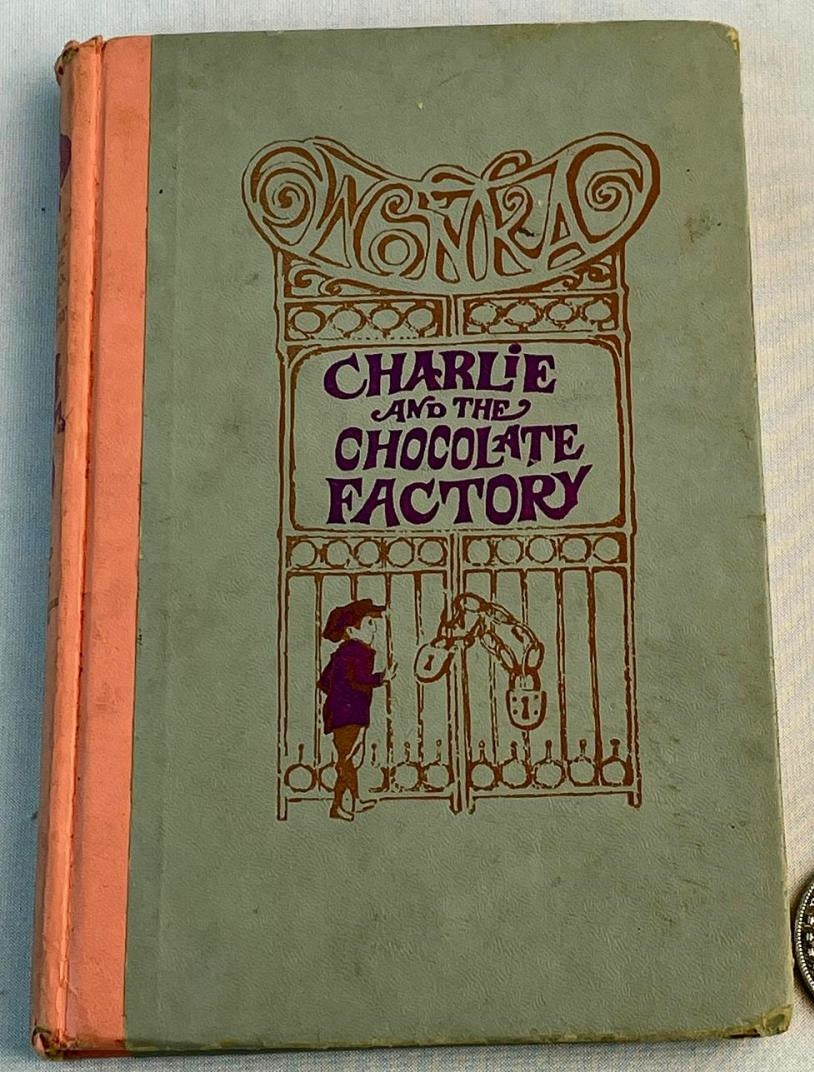 1964 Charlie and The Chocolate Factory by Roald Dahl Illustrated by Joseph Schindelman "Pygmies" Version