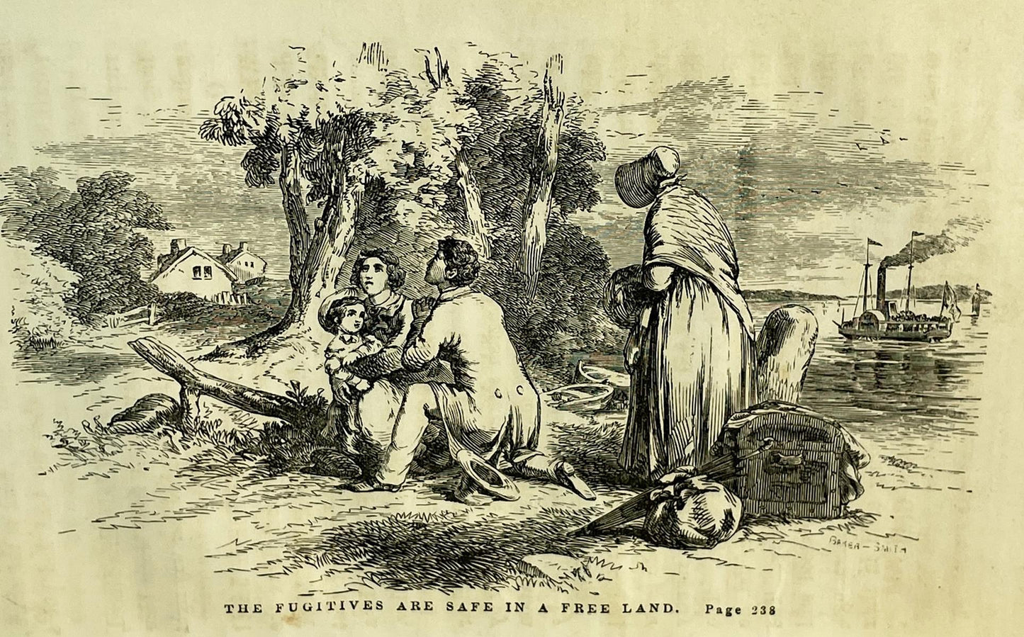 1852 Uncle Tom's Cabin Or Life Among The Lowly By Harriet Beecher Stowe Volume I & II FIRST EDITION