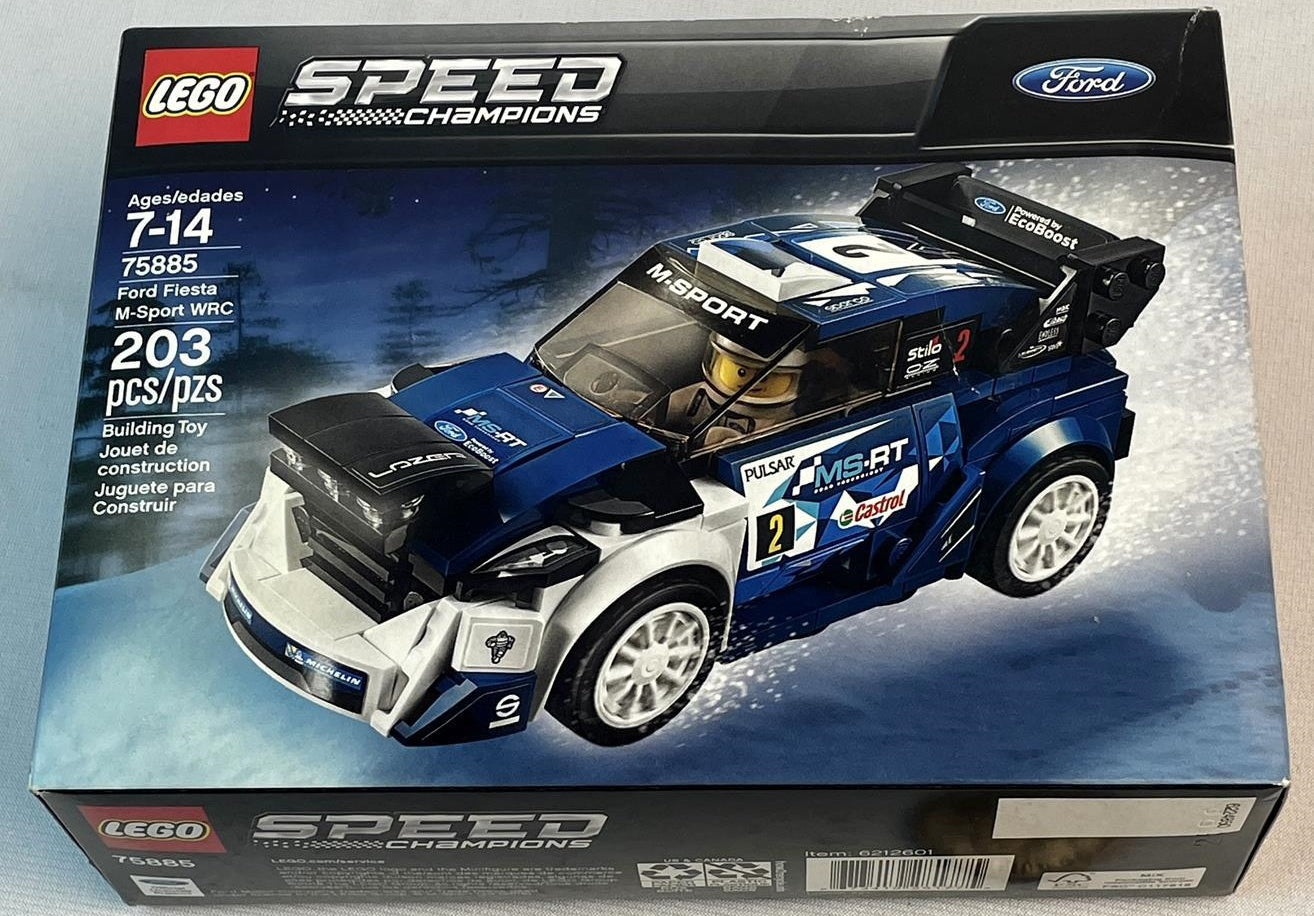 2018 LEGO 75885 Ford Fiesta M-Sport WRC SEALED