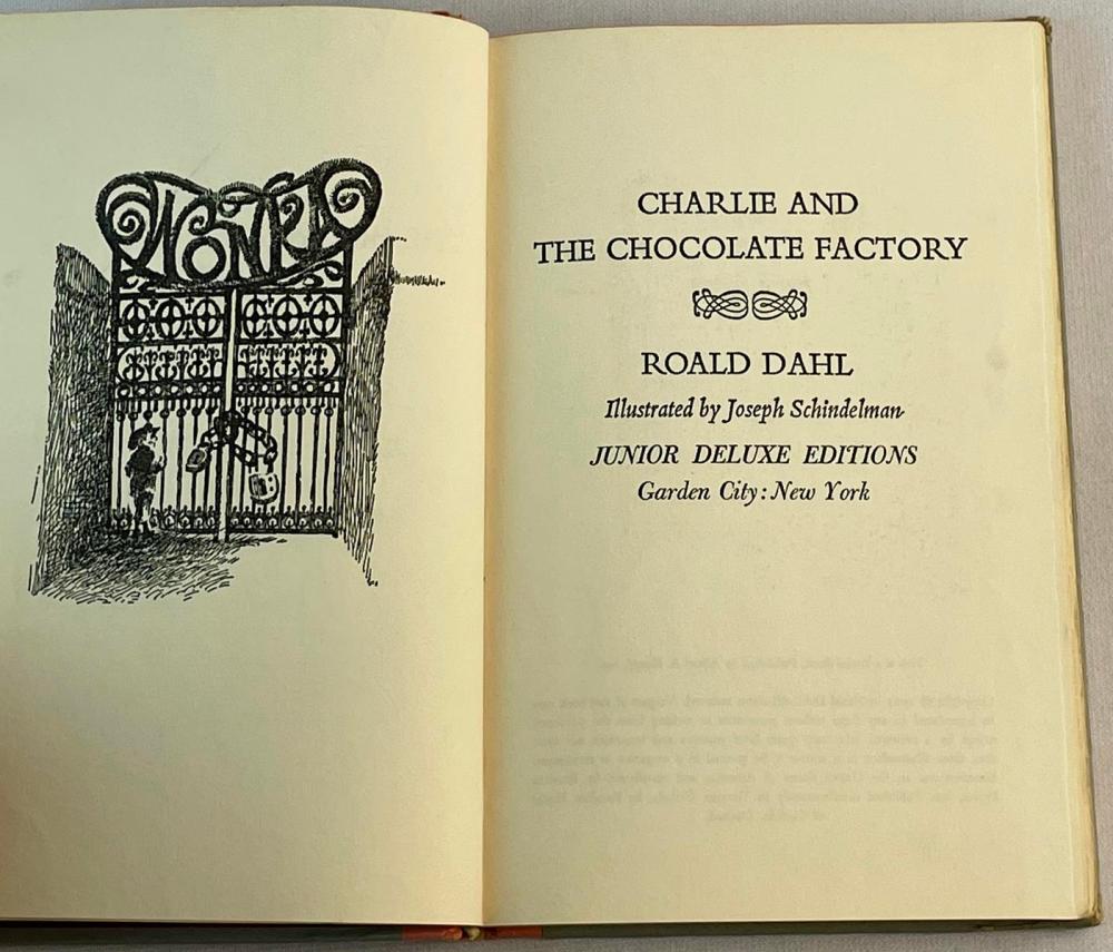 1964 Charlie and The Chocolate Factory by Roald Dahl Illustrated by Joseph Schindelman "Pygmies" Version