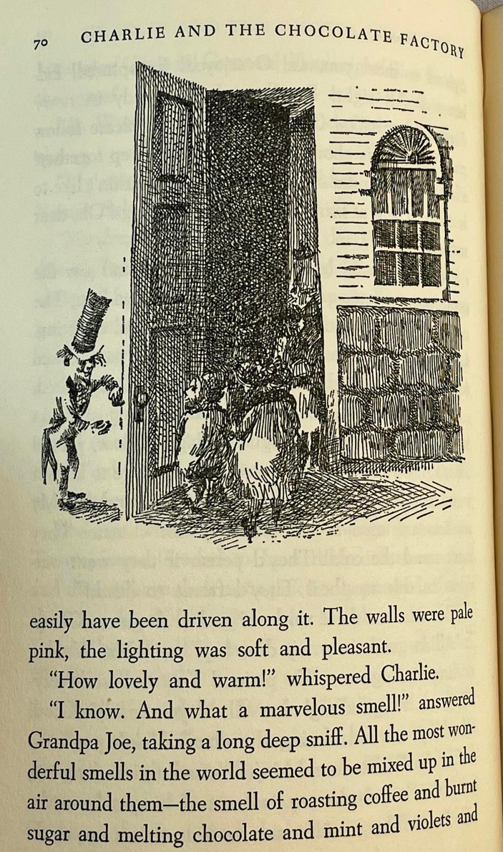 1964 Charlie and The Chocolate Factory by Roald Dahl Illustrated by Joseph Schindelman "Pygmies" Version