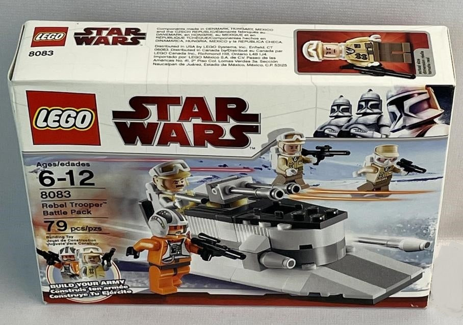 2010 LEGO Star Wars 8083 Rebel Trooper Battle Pack SEALED