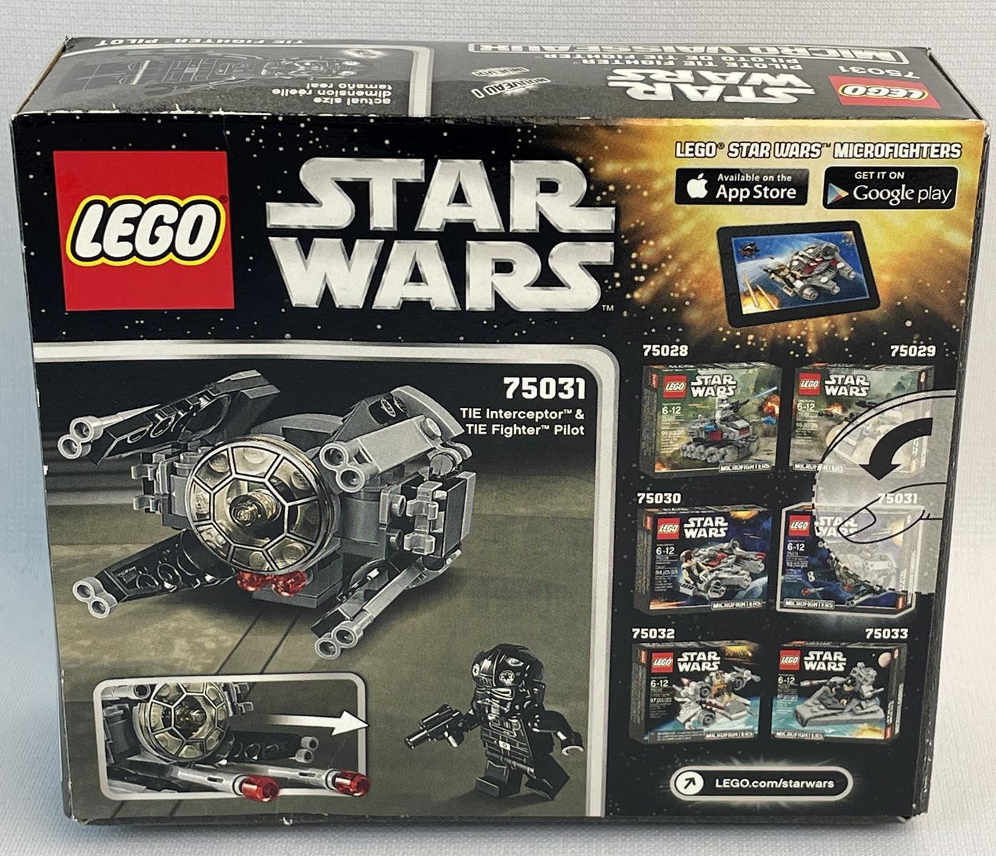 2014 LEGO Star Wars 75031 TIE Interceptor 'Microfighters' SEALED