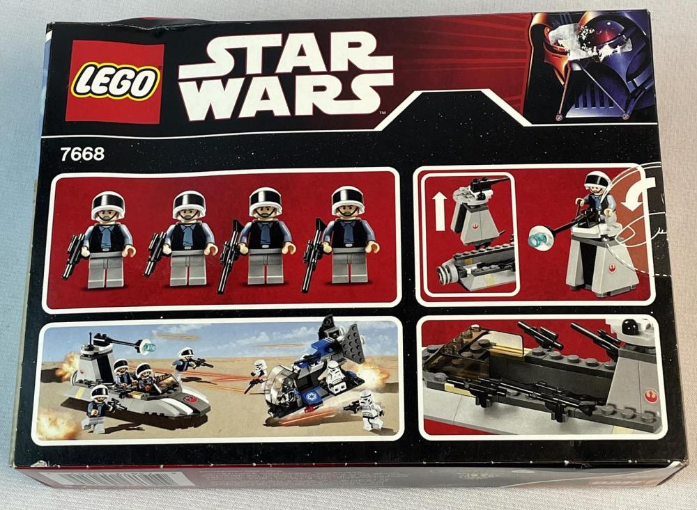 2008 LEGO Star Wars 7668 Rebel Scout Speeder SEALED