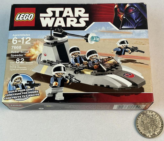 2008 LEGO Star Wars 7668 Rebel Scout Speeder SEALED