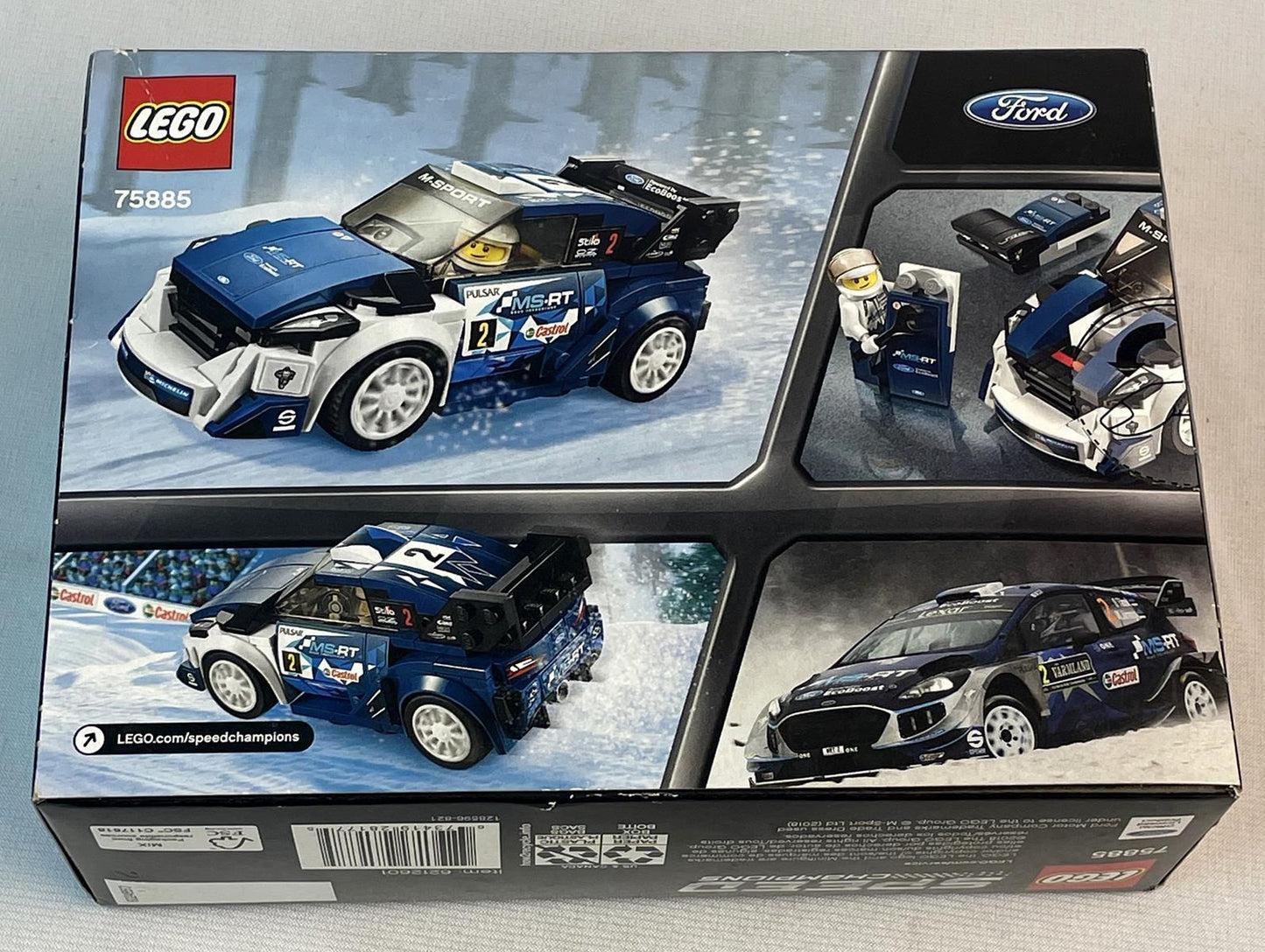 2018 LEGO 75885 Ford Fiesta M-Sport WRC SEALED