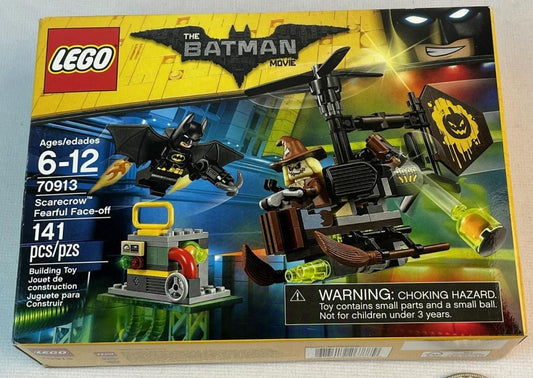 2017 LEGO DC The Batman Movie 70913 Scarecrow Fearful Face-off SEALED
