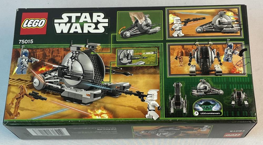 2013 LEGO Star Wars 75015 Corporate Alliance Tank Droid SEALED