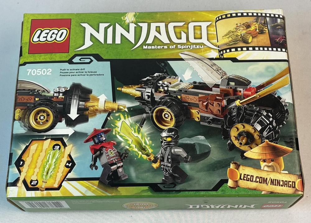 2013 LEGO Ninjago Masters of Spinjitzu 70502 Cole's Earth Driller SEALED
