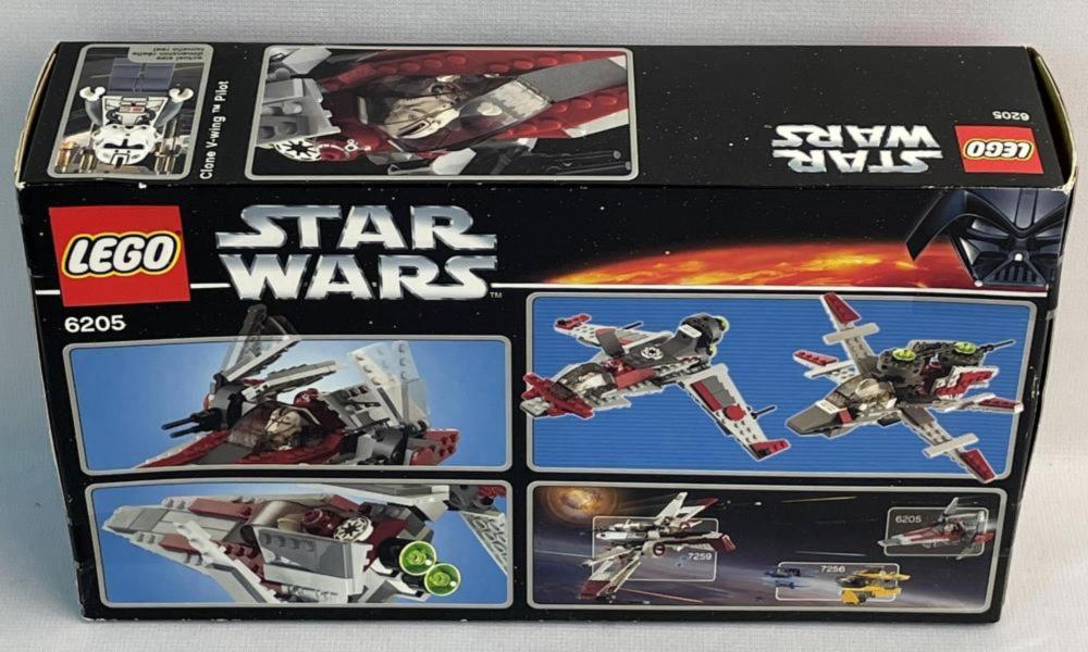 2006 LEGO Star Wars 6205 V-Wing Fighter SEALED