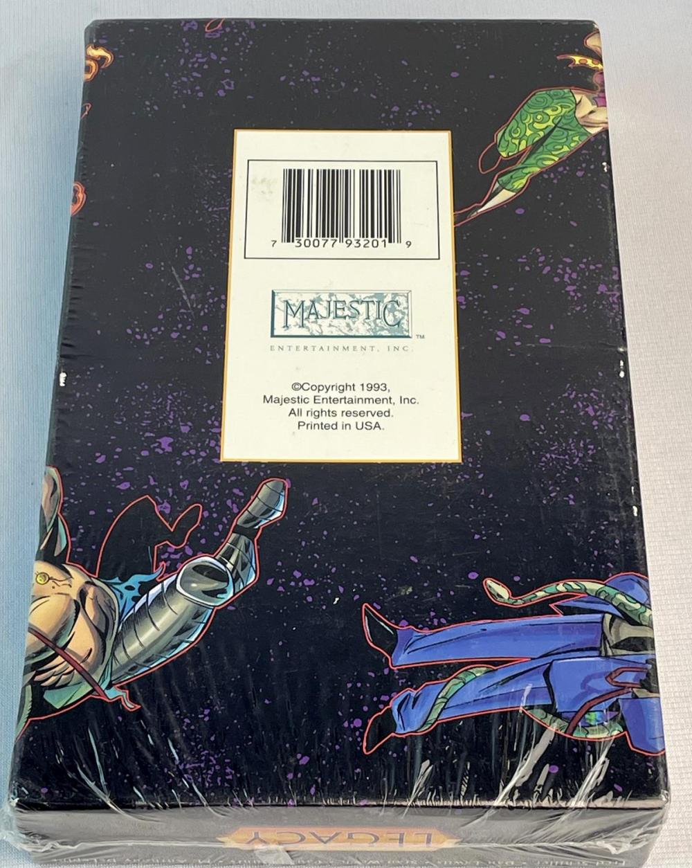 1993 Majestic LEGACY Comic Cards Premier Edition Factory Sealed 36 ct. Box FACTORY SEALED