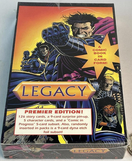 1993 Majestic LEGACY Comic Cards Premier Edition Factory Sealed 36 ct. Box FACTORY SEALED
